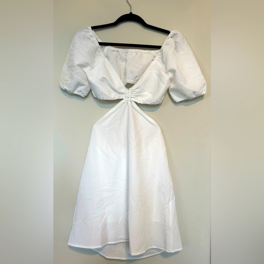 Crop top style mini dress perfect for the bride for bachelorette trip!